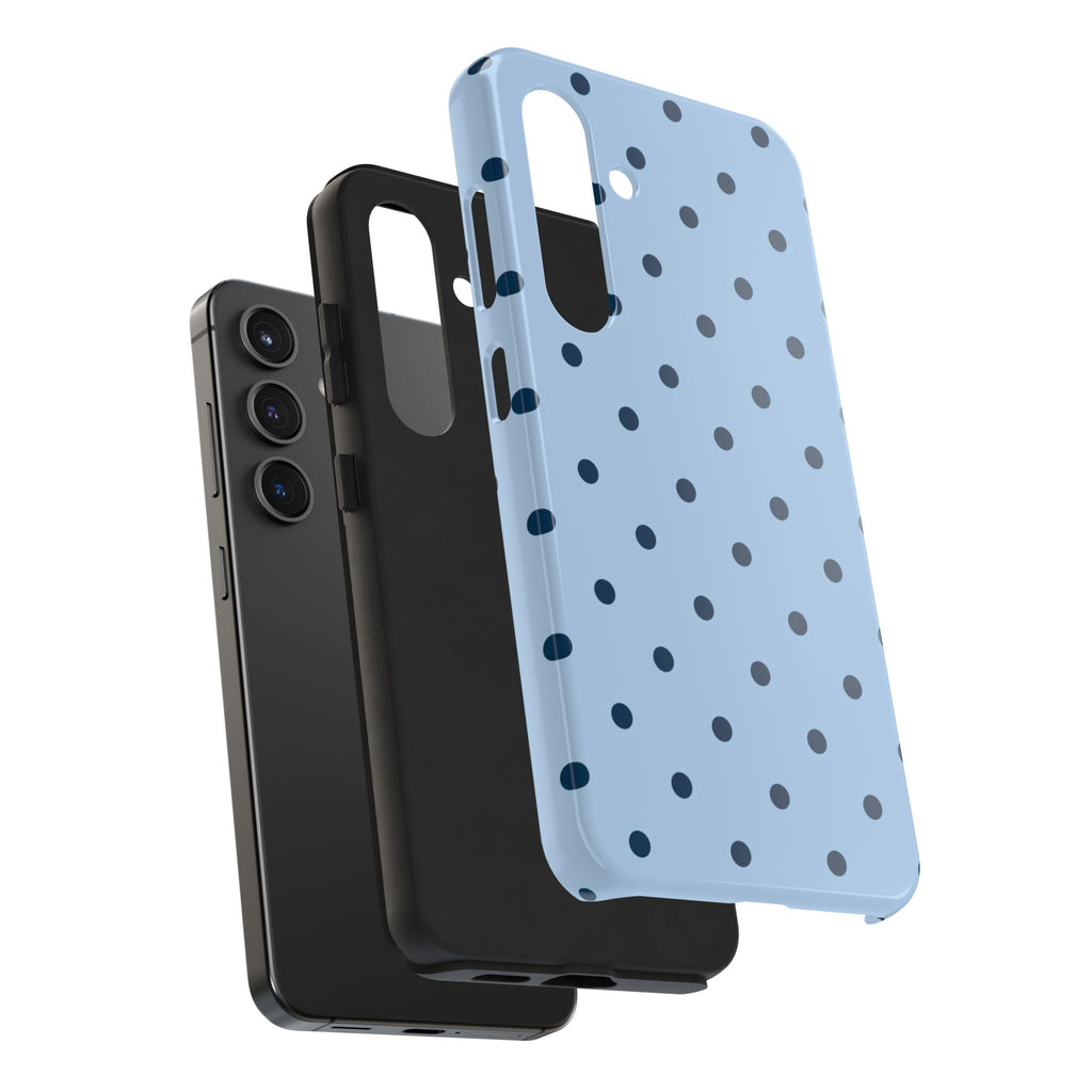 Blue Polka