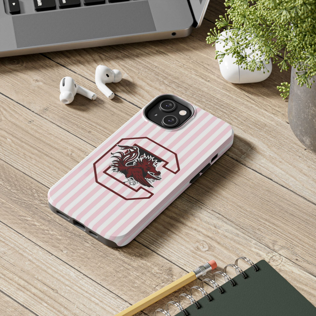 South Carolina Gamecocks Pink Stripes