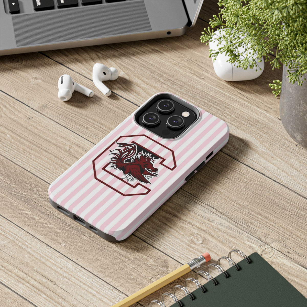 South Carolina Gamecocks Pink Stripes