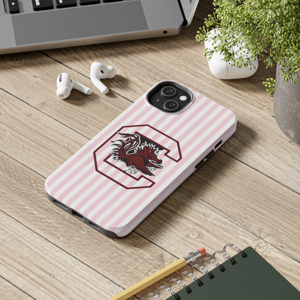 South Carolina Gamecocks Pink Stripes